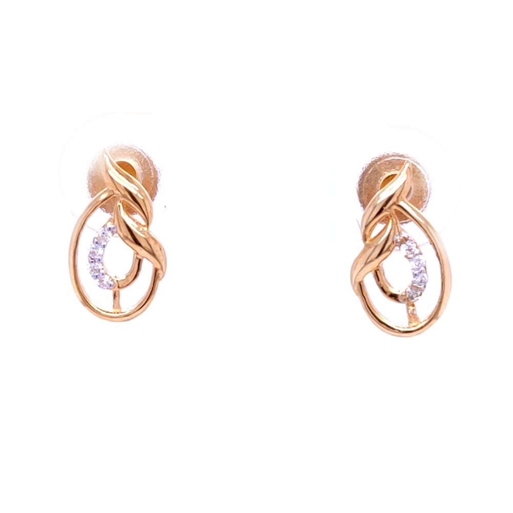 Fancy delicate diamond earring for special occasion