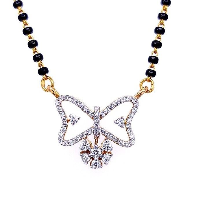 Salvina diamond mangalsutra