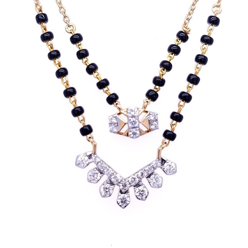 Advika Diamond Mangalsutra