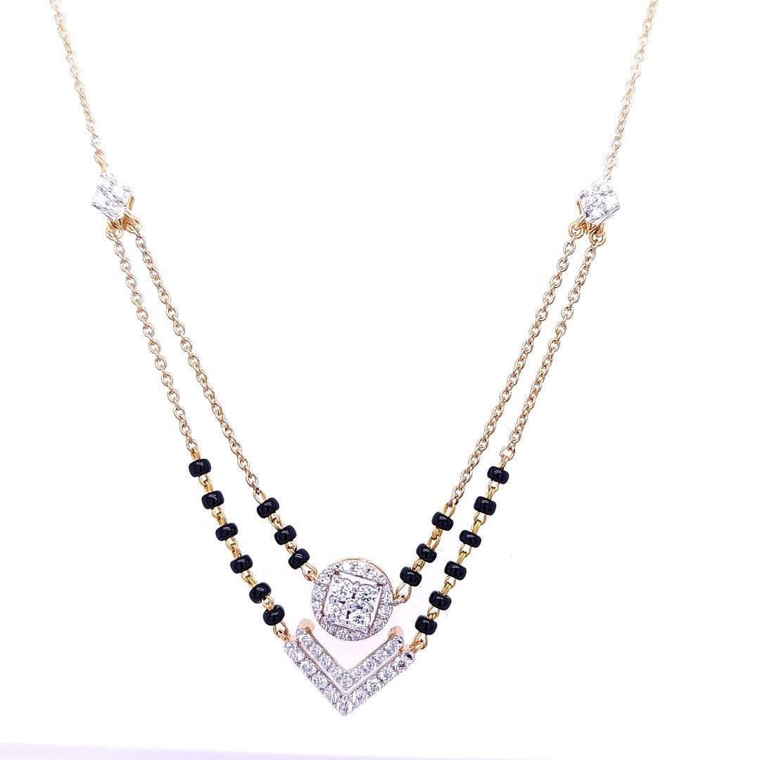 Dineta Diamond Mangalsutra