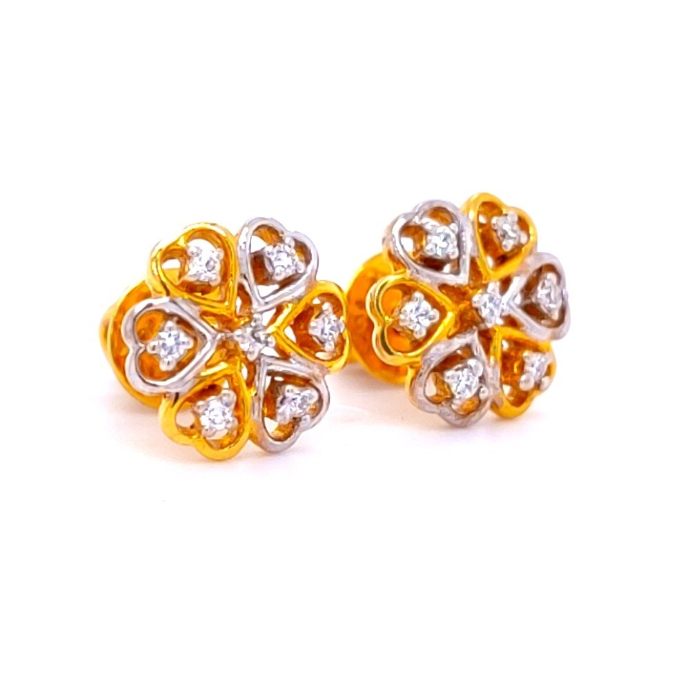 Blossom diamod earring