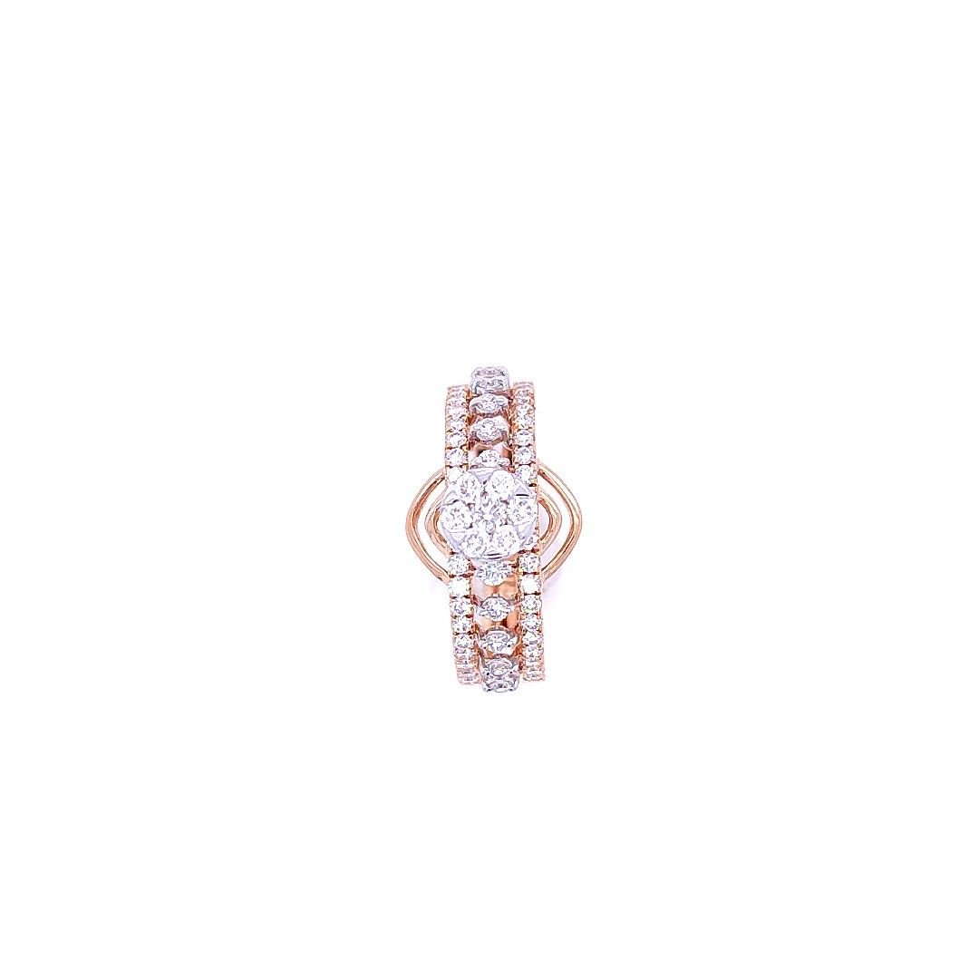 Ava florid diamond ring