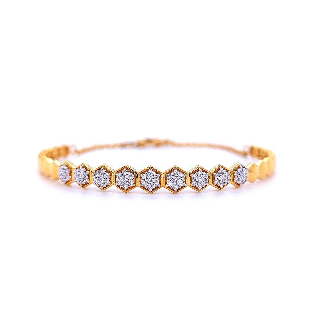 Quad diamond bracelet