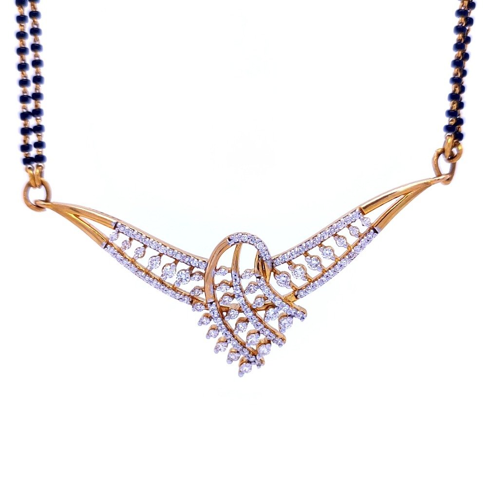 Raaina diamond mangalsutra