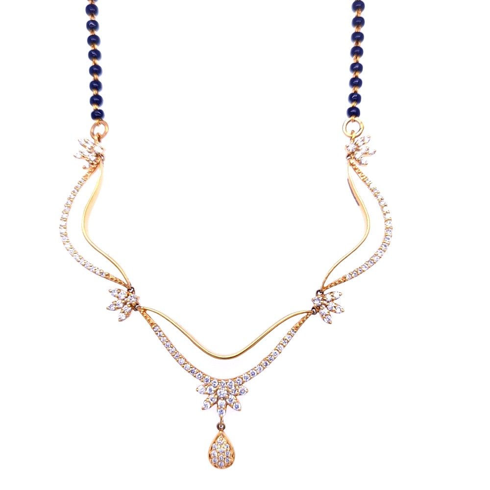 Bhavya devanshi diamond mangalsutra