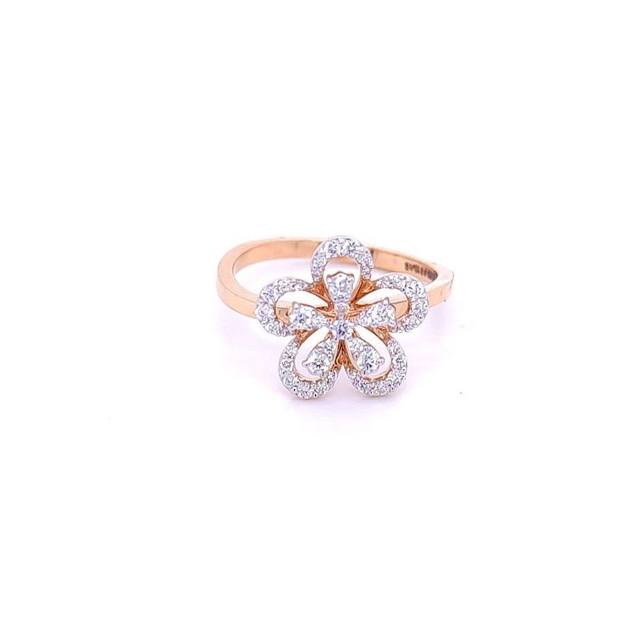 Floral Diamond Ring