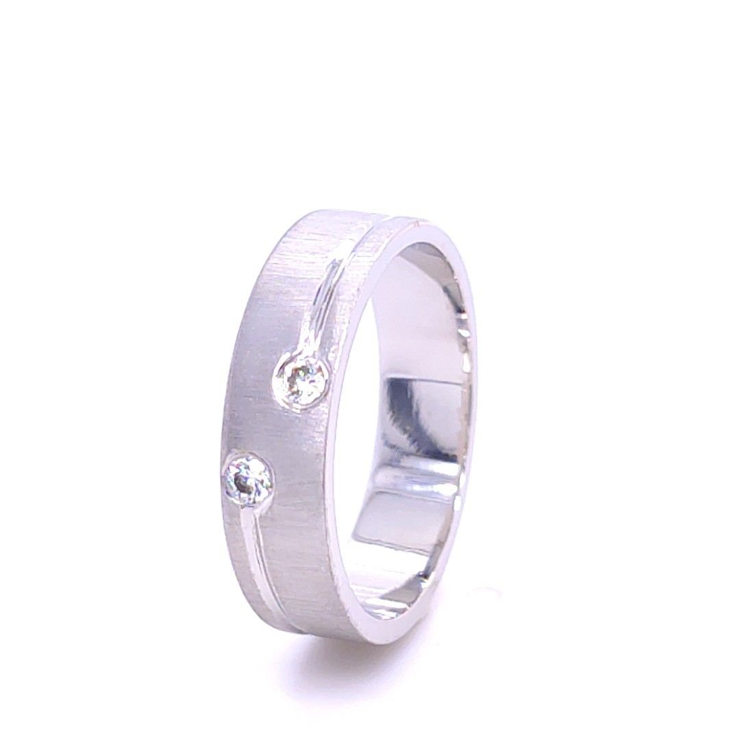 Eric platinum diamond ring