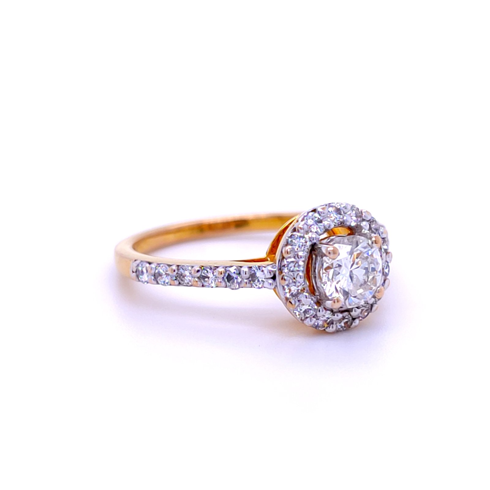Trilogy Engagement Ring & Wedding Band | Trilogy engagement ring, Three diamond  engagement ring, Wedding ring bands