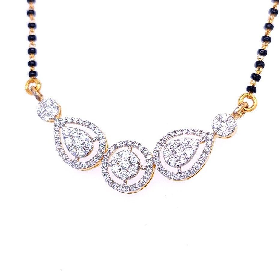 Nabita diamond mangalsutra