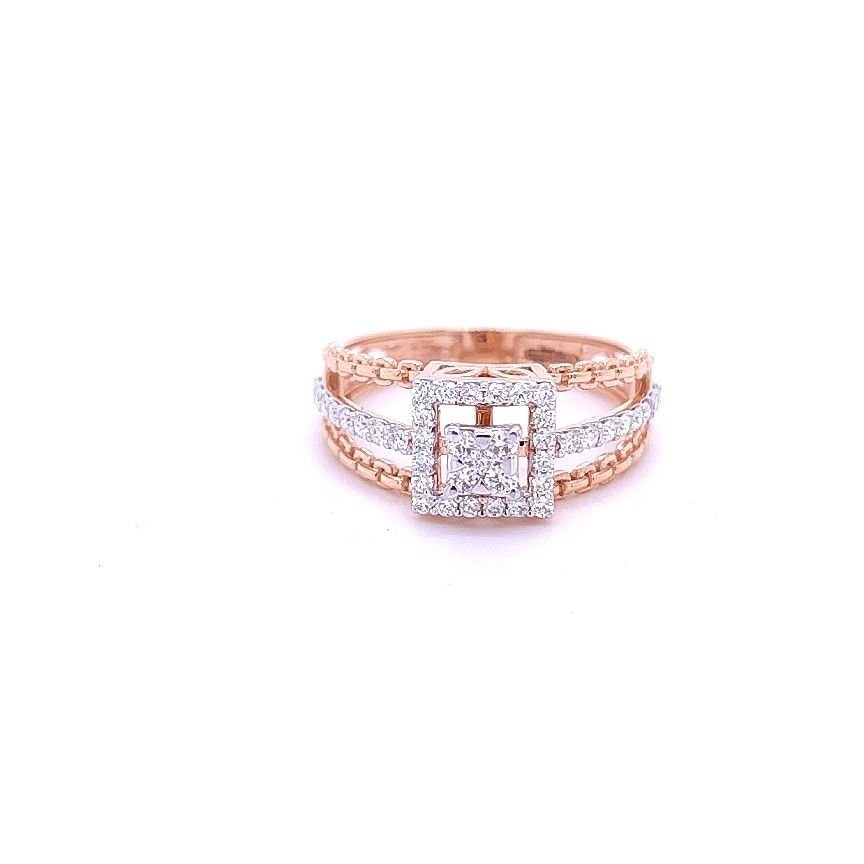 Halo sparkle diamond ring