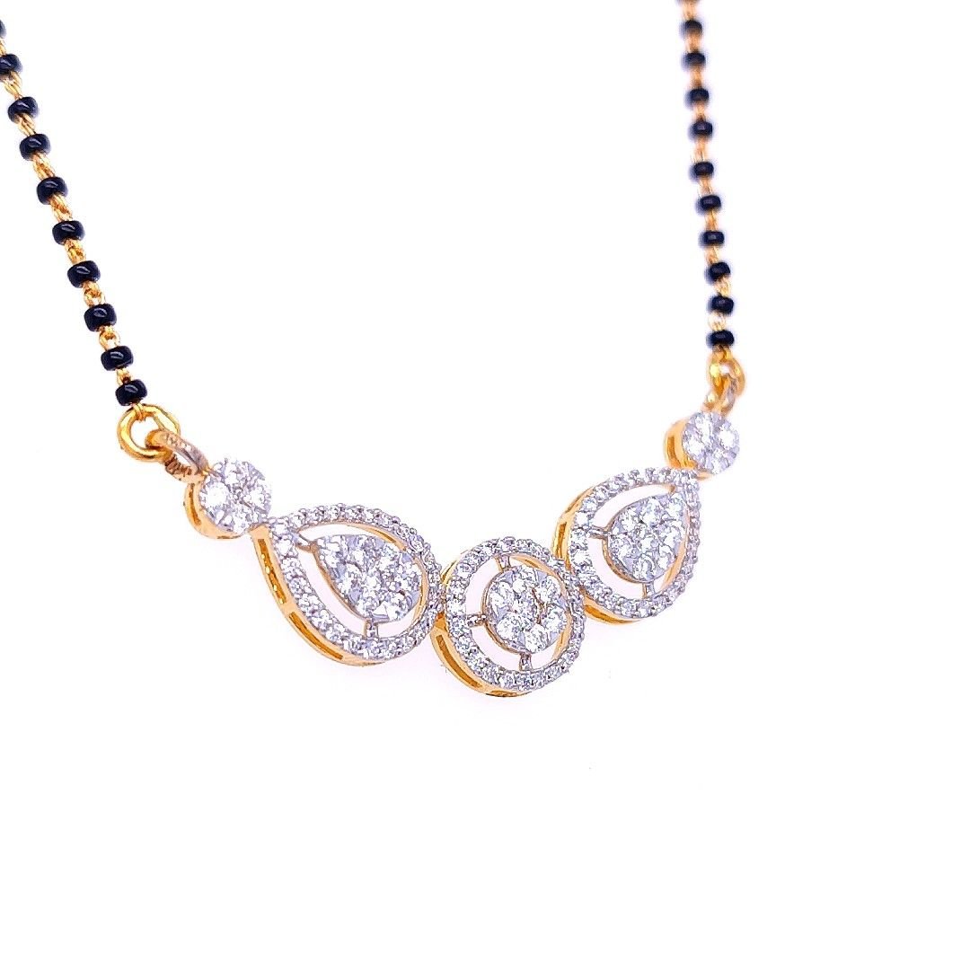 Nabita diamond mangalsutra