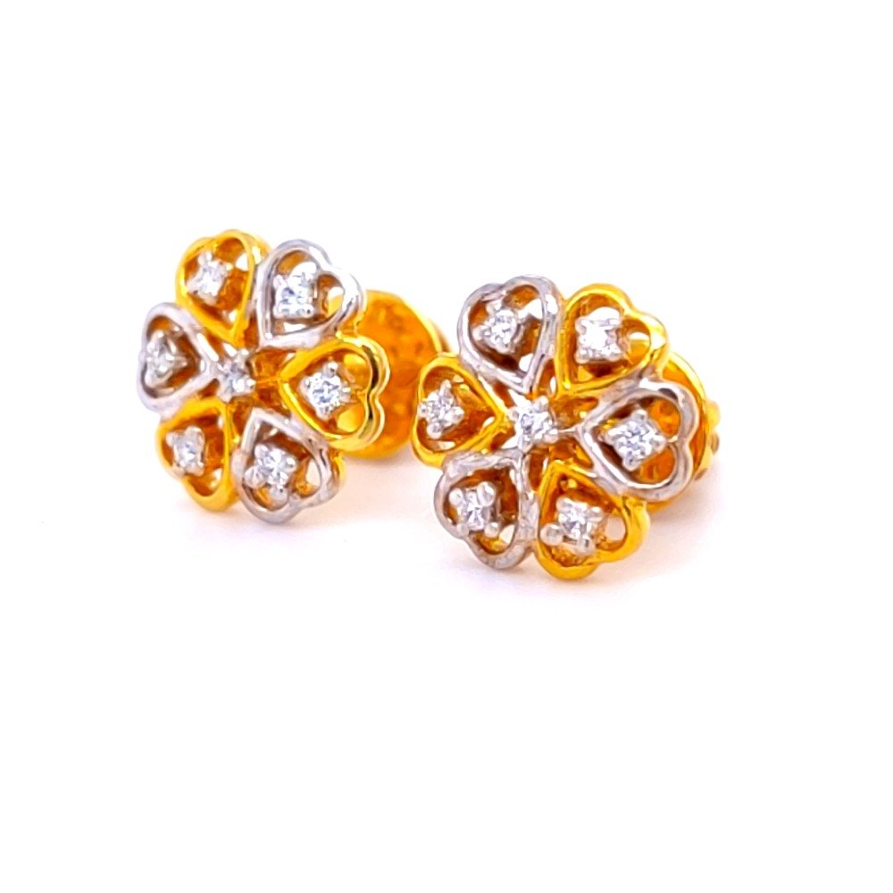 Blossom diamod earring