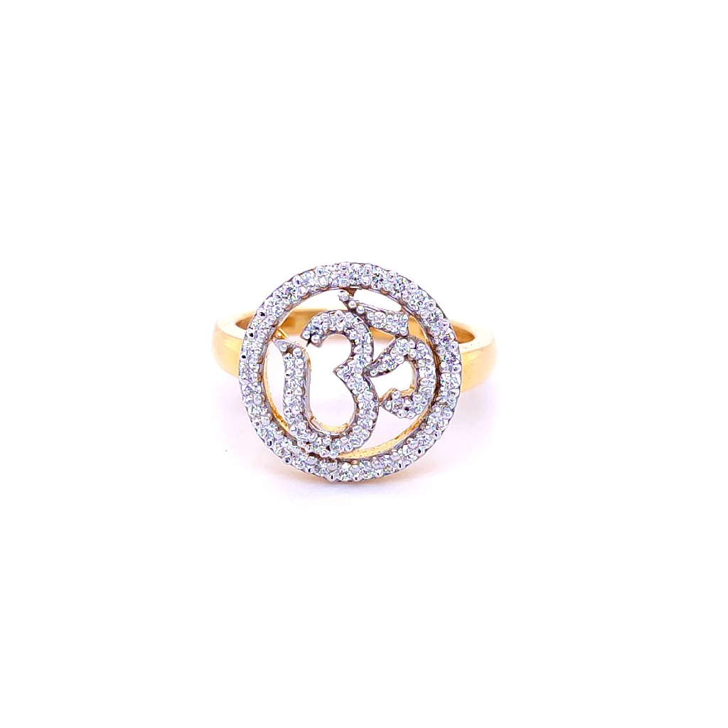 Om Diamond Ring