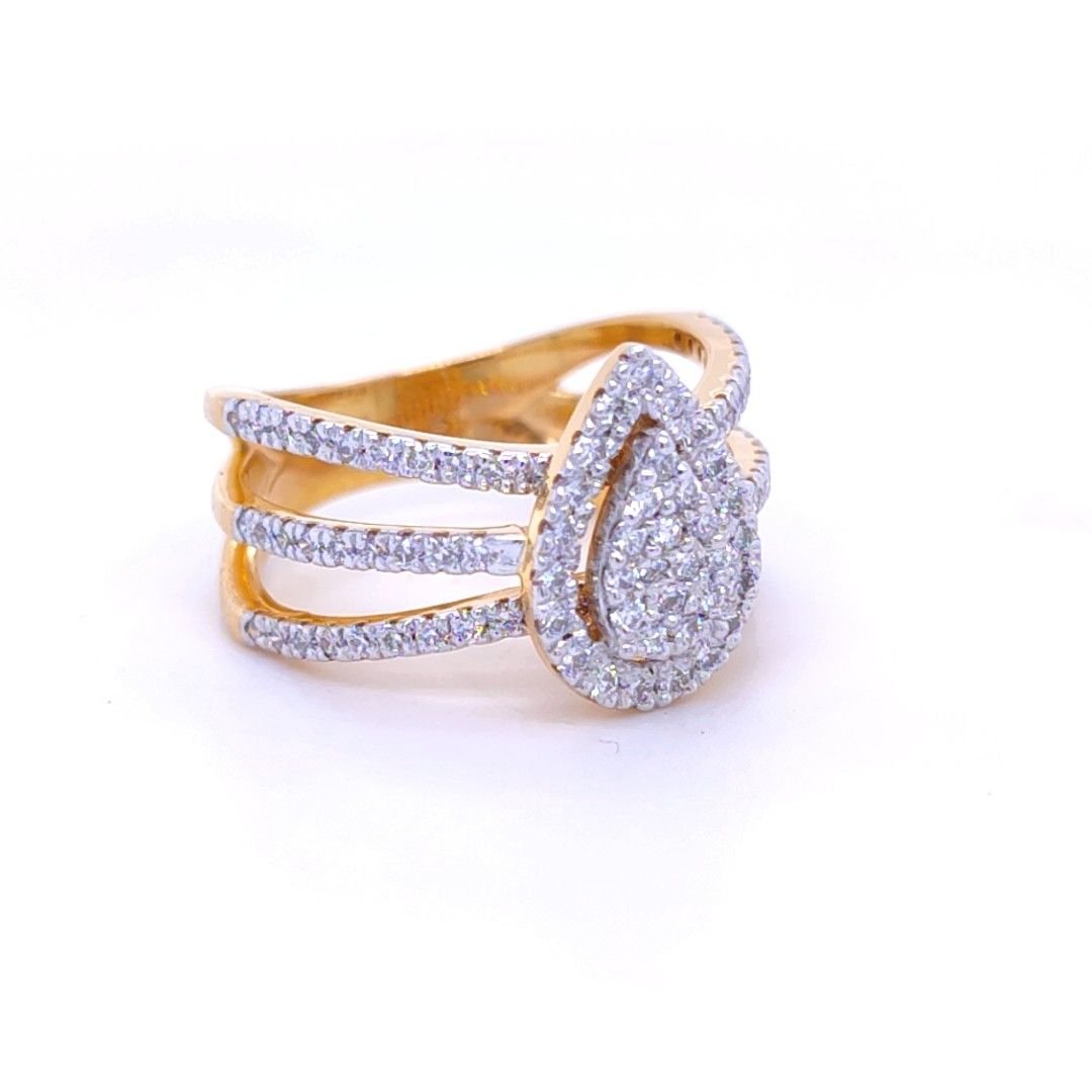 Millie Linear Diamond Ring