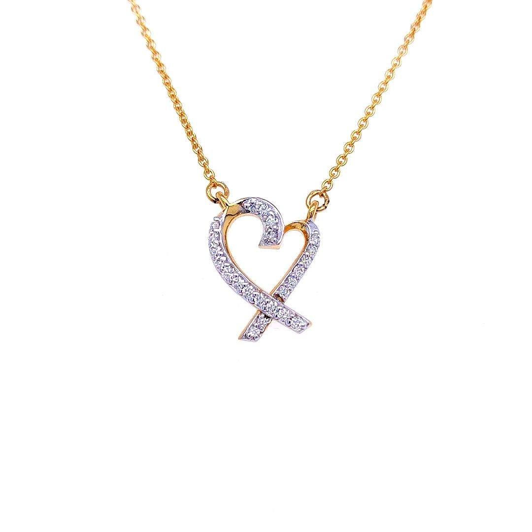 Adore love diamond chain necklace