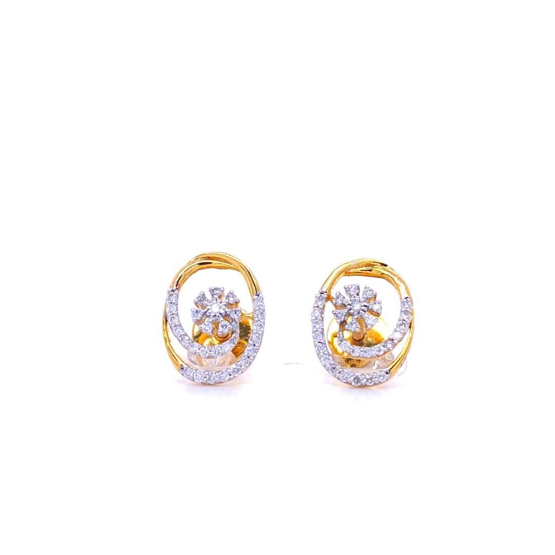 Radiant Grace Diamond Earrings